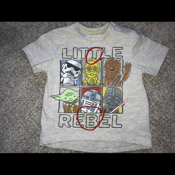 Star Wars shorts set 6-9 months - Picture 4 of 5
